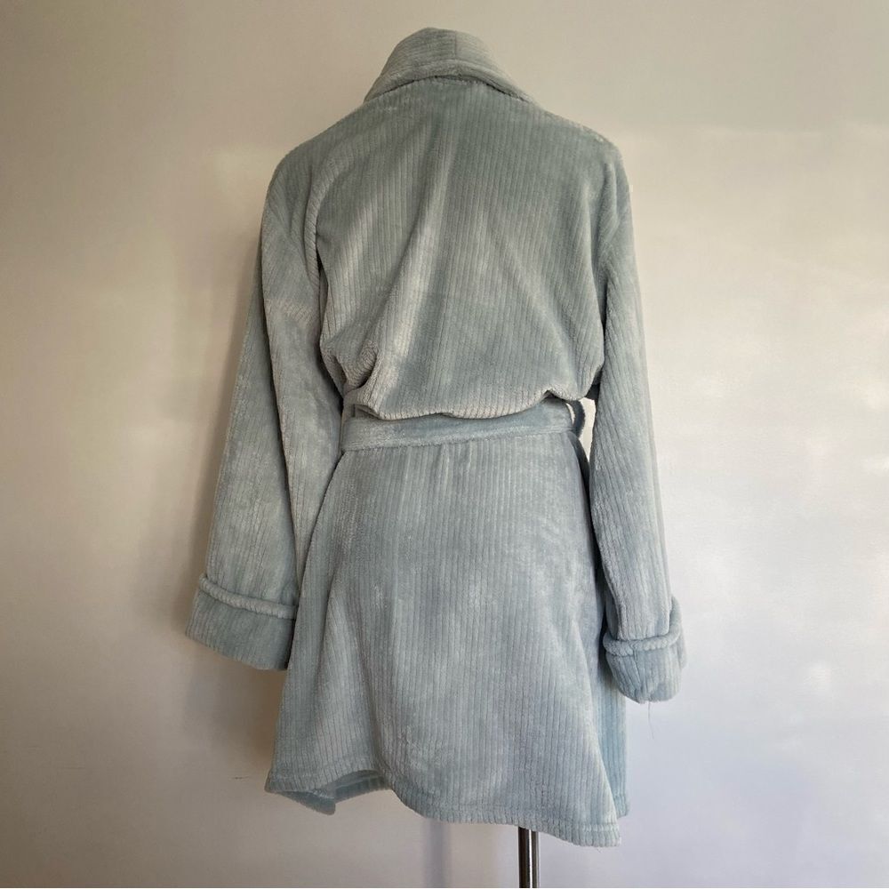 Simple Pleasures Ribbed Soft Cozy Warm Robe 1X - Picture 8 of 9